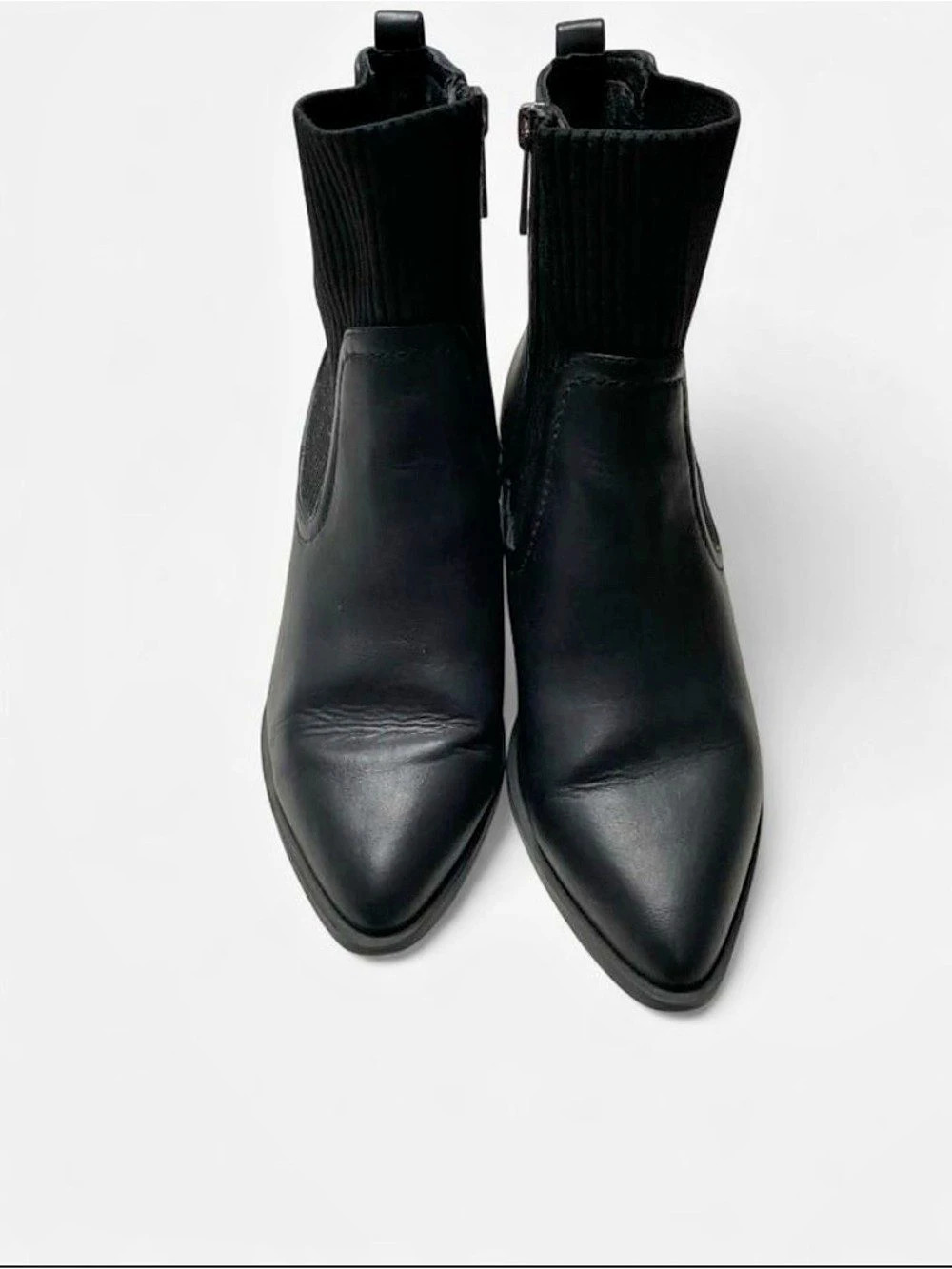 Anne Klein Akantic Pointed Toe Ankle Boots Black US 8.5